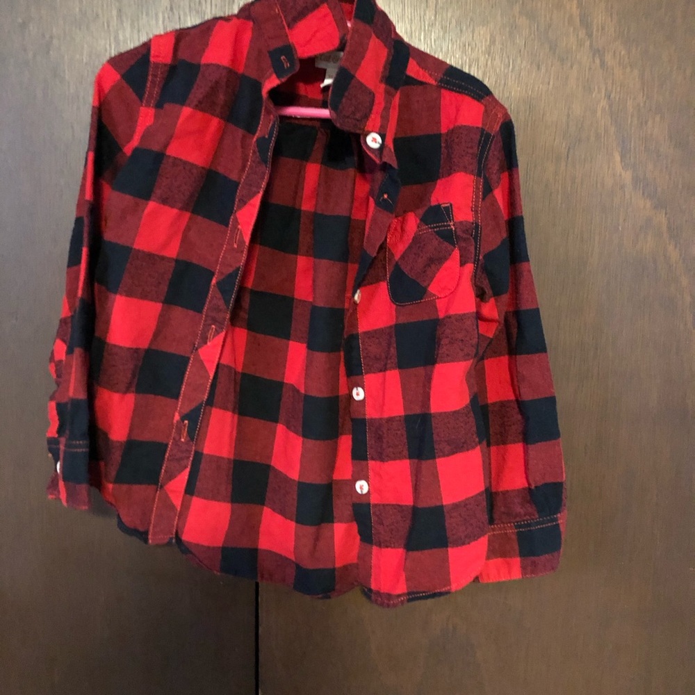 Girls flannel 3/$5